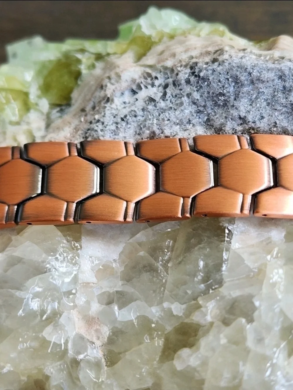 Genuine JalaStudios Pure Copper Magnetic Bracelet 51 Magnets Heavyweight 18mm
